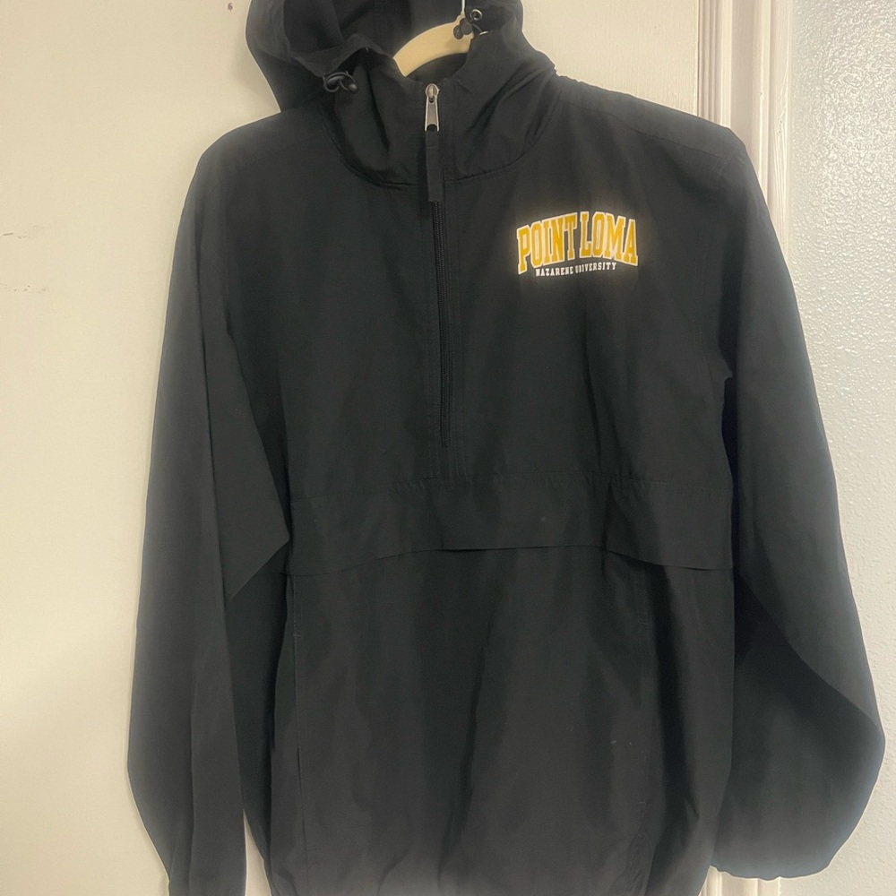 Champion Black Jacket with Yellow Logo